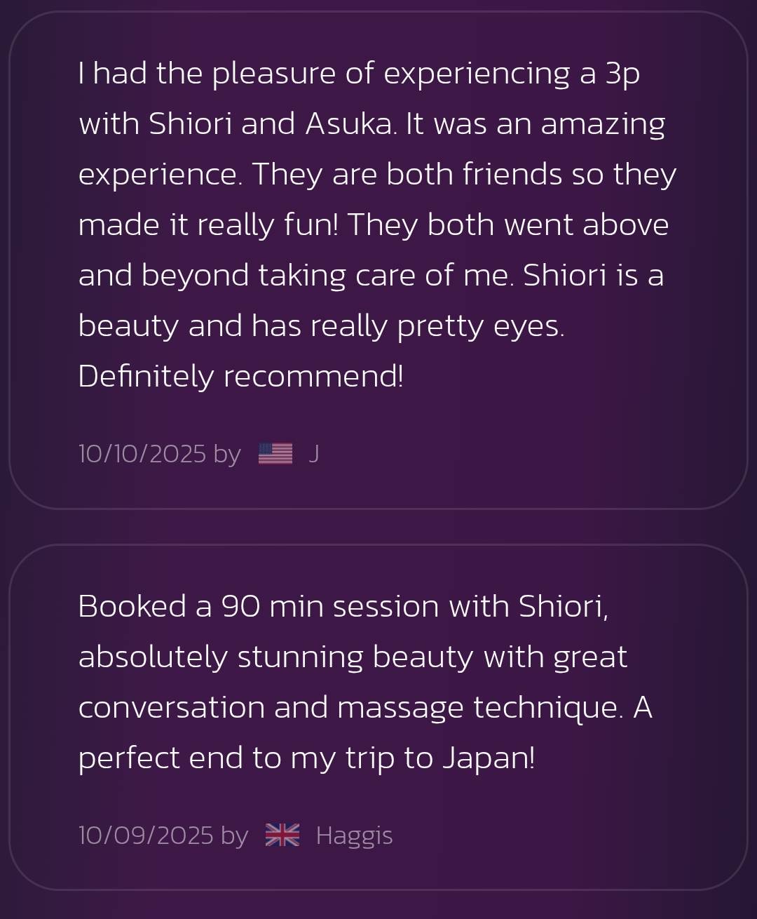 Shiori's Post